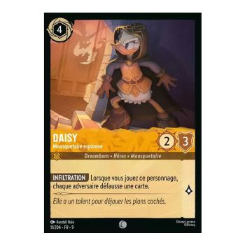 Item Daisy, Mousquetaire espionne - 11/204 - FAB - Fabuleux - Brillante - Premium - Français