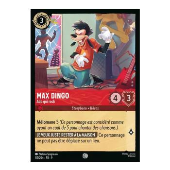 Item Max Dingo, Ado qui rock - 112/204 - FAB - Fabuleux - Commune - Français