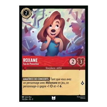 Item Roxane, Fan de Powerline - 113/204 - FAB - Fabuleux - Peu Commune - Français