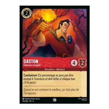 Item Gaston, Chasseur arrogant - 115/204 - FAB - Fabuleux - Commune - Français