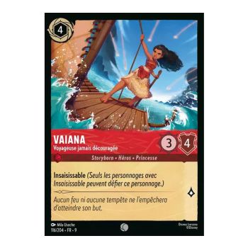 Item Vaiana, Voyageuse jamais découragée - 116/204 - FAB - Fabuleux - Brillante - Premium - Français