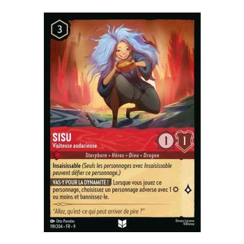 Item Sisu, Visiteuse audacieuse - 119/204 - FAB - Fabuleux - Brillante - Premium - Français