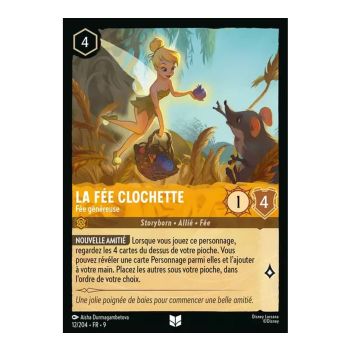 Item La Fée Clochette, Fée généreuse - 12/204 - FAB - Fabuleux - Brillante - Premium - Français