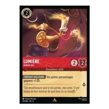 Item Lumière, Ardent ami - 121/204 - FAB - Fabuleux - Brillante - Premium - Français