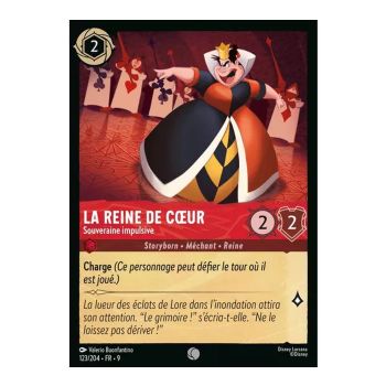 Item La Reine de Cœur, Souveraine impulsive - 123/204 - FAB - Fabuleux - Brillante - Premium - Français