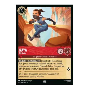 Item Raya, Obstinée - 127/204 - FAB - Fabuleux - Brillante - Premium - Français