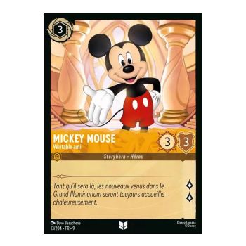 Item Mickey Mouse, Véritable ami - 13/204 - FAB - Fabuleux - Brillante - Premium - Français