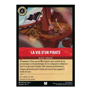 Item La vie d'un pirate - 132/204 - FAB - Fabuleux - Peu Commune - Français