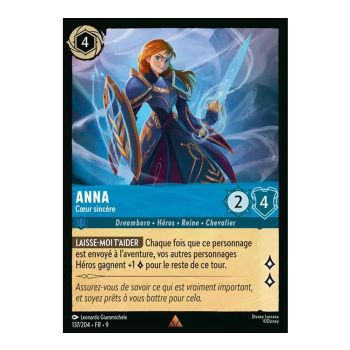 Item Anna, Cœur sincère - 137/204 - FAB - Fabuleux - Brillante - Premium - Français