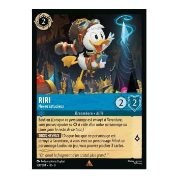 Item Riri, Neveu astucieux - 138/204 - FAB - Fabuleux - Rare - Français