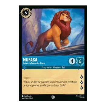Item Mufasa, Roi de la Terre des Lions - 144/204 - FAB - Fabuleux - Commune - Français
