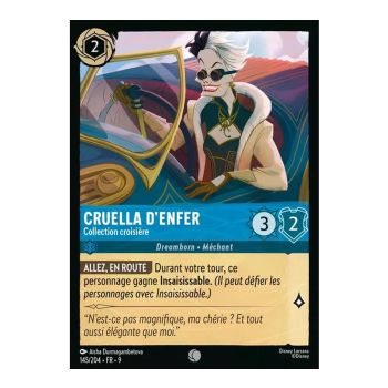 Item Cruella d'Enfer, Collection croisière - 145/204 - FAB - Fabuleux - Brillante - Premium - Français
