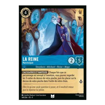 Item La Reine, Narcissique - 149/204 - FAB - Fabuleux - Brillante - Premium - Français