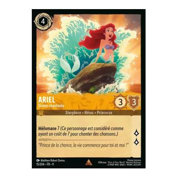 Item Ariel, Sirène chantante - 15/204 - FAB - Fabuleux - Rare - Français
