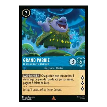 Item Grand Pabbie, Le plus vieux et le plus sage - 150/204 - FAB - Fabuleux - Brillante - Premium - Français