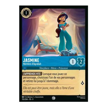 Item Jasmine, Héritière d'Agrabah - 155/204 - FAB - Fabuleux - Brillante - Premium - Français