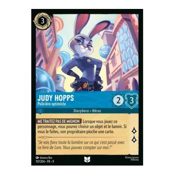 Item Judy Hopps, Policière optimiste - 157/204 - FAB - Fabuleux - Brillante - Premium - Français