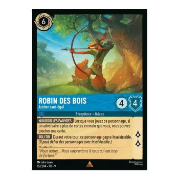 Item Robin des Bois, Archer sans égal - 162/204 - FAB - Fabuleux - Brillante - Premium - Français