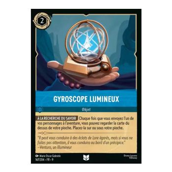 Item Gyroscope lumineux - 167/204 - FAB - Fabuleux - Peu Commune - Français