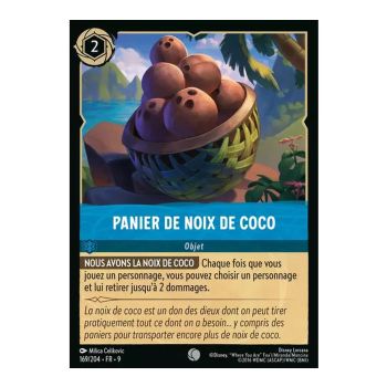 Item Panier de Noix de Coco - 169/204 - FAB - Fabuleux - Brillante - Premium - Français