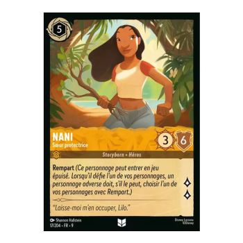 Item Nani, Sœur protectrice - 17/204 - FAB - Fabuleux - Peu Commune - Français