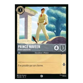 Item Prince Naveen, Prince sans le sou - 182/204 - FAB - Fabuleux - Brillante - Premium - Français