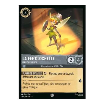 Item La Fée Clochette, Mini tacticienne - 189/204 - FAB - Fabuleux - Brillante - Premium - Français