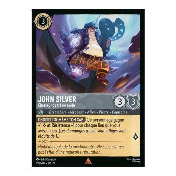 Item John Silver, Chasseur de trésor avide - 192/204 - FAB - Fabuleux - Brillante - Premium - Français