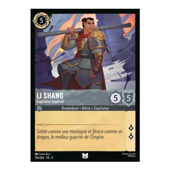 Item Li Shang, Capitaine Impérial - 193/204 - FAB - Fabuleux - Brillante - Premium - Français