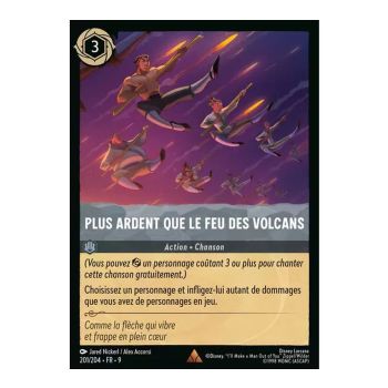 Item Plus ardent que le feu des volcans - 201/204 - FAB - Fabuleux - Brillante - Premium - Français