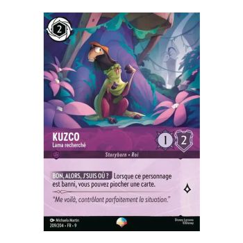 Item Kuzco, Lama recherché - 209/204 - FAB - Fabuleux - Épique - Français