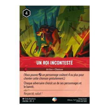 Item Un roi incontesté - 216/204 - FAB - Fabuleux - Épique - Français