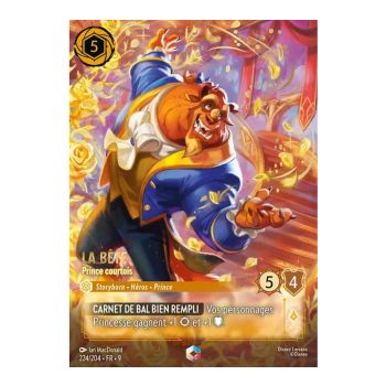 Item La Bête, Prince courtois - 224/204 - FAB - Fabuleux - Enchantée - Français