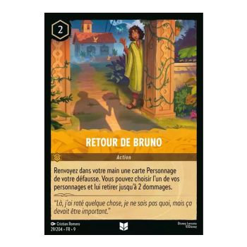 Item Retour de Bruno - 29/204 - FAB - Fabuleux - Peu Commune - Français