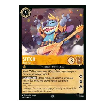 Item Stitch, Rock star - 3/204 - FAB - Fabuleux - Brillante - Premium - Français