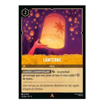 Item Lanterne - 32/204 - FAB - Fabuleux - Rare - Français