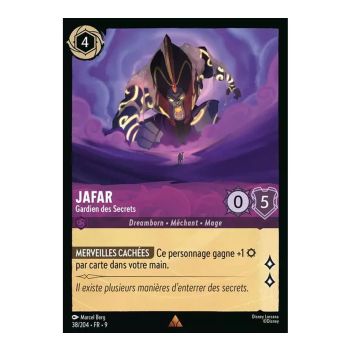 Item Jafar, Gardien des Secrets - 38/204 - FAB - Fabuleux - Brillante - Premium - Français