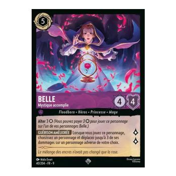 Item Belle, Mystique accomplie - 40/204 - FAB - Fabuleux - Super Rare - Français