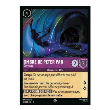 Item Ombre de Peter Pan, Décousue - 42/204 - FAB - Fabuleux - Super Rare - Français