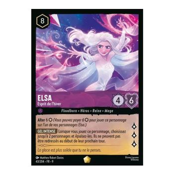 Item Elsa, Esprit de l'hiver - 43/204 - FAB - Fabuleux - Légendaire - Français