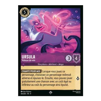 Item Ursula, Voleuse de voix - 44/204 - FAB - Fabuleux - Super Rare - Français