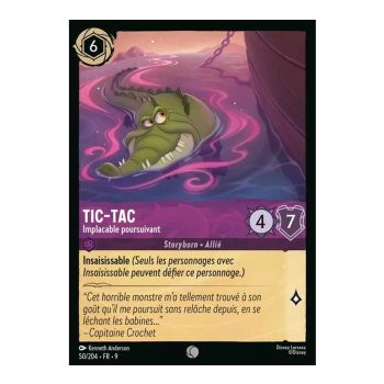 Item Tic-Tac, Implacable poursuivant - 50/204 - FAB - Fabuleux - Commune - Français