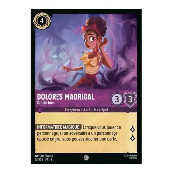 Item Dolores Madrigal, Oreille fine - 51/204 - FAB - Fabuleux - Commune - Français