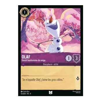 Item Olaf, Gentil bonhomme de neige - 55/204 - FAB - Fabuleux - Peu Commune - Français