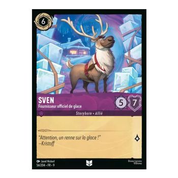 Item Sven, Fournisseur officiel de glace - 56/204 - FAB - Fabuleux - Brillante - Premium - Français
