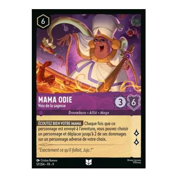 Item Mama Odie, Voix de la sagesse - 57/204 - FAB - Fabuleux - Brillante - Premium - Français