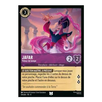 Item Jafar, Voleur de lampe - 59/204 - FAB - Fabuleux - Brillante - Premium - Français
