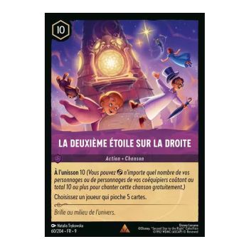 Item La Deuxième Étoile sur la Droite - 60/204 - FAB - Fabuleux - Rare - Français