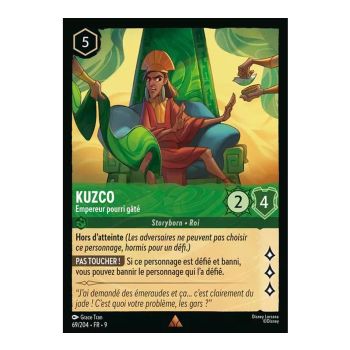 Item Kuzco, Empereur pourri gâté - 69/204 - FAB - Fabuleux - Rare - Français