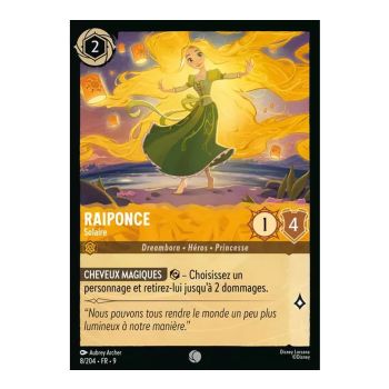Item Raiponce, Solaire - 8/204 - FAB - Fabuleux - Commune - Français